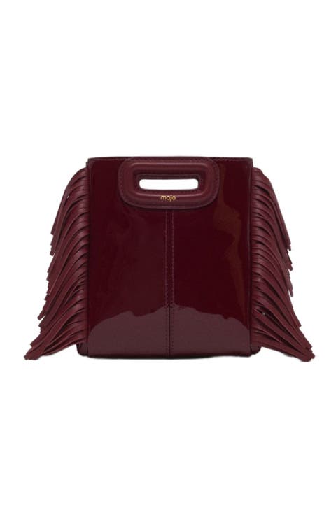 Smooth leather mini M bag