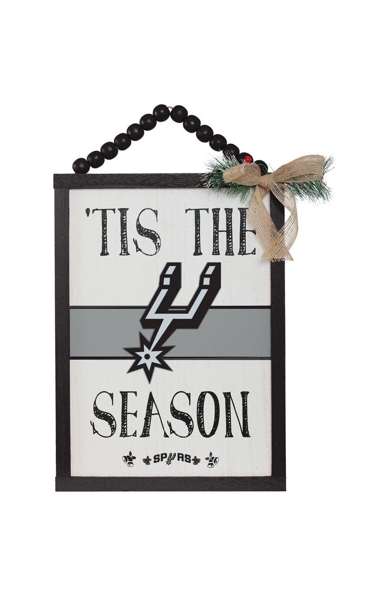 FOCO San Antonio Spurs 'Tis the Season Sign, Main, color,