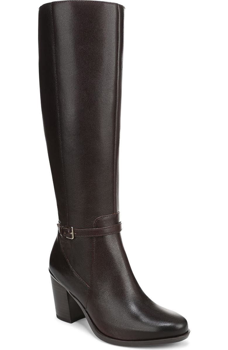 Naturalizer Kalina Boot, Main, color, Dark Brown Nc