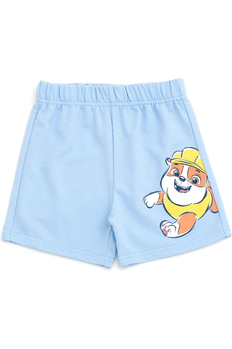 2-Piece Hooded Tee and Shorts Set, Alternate, color, Light Blue