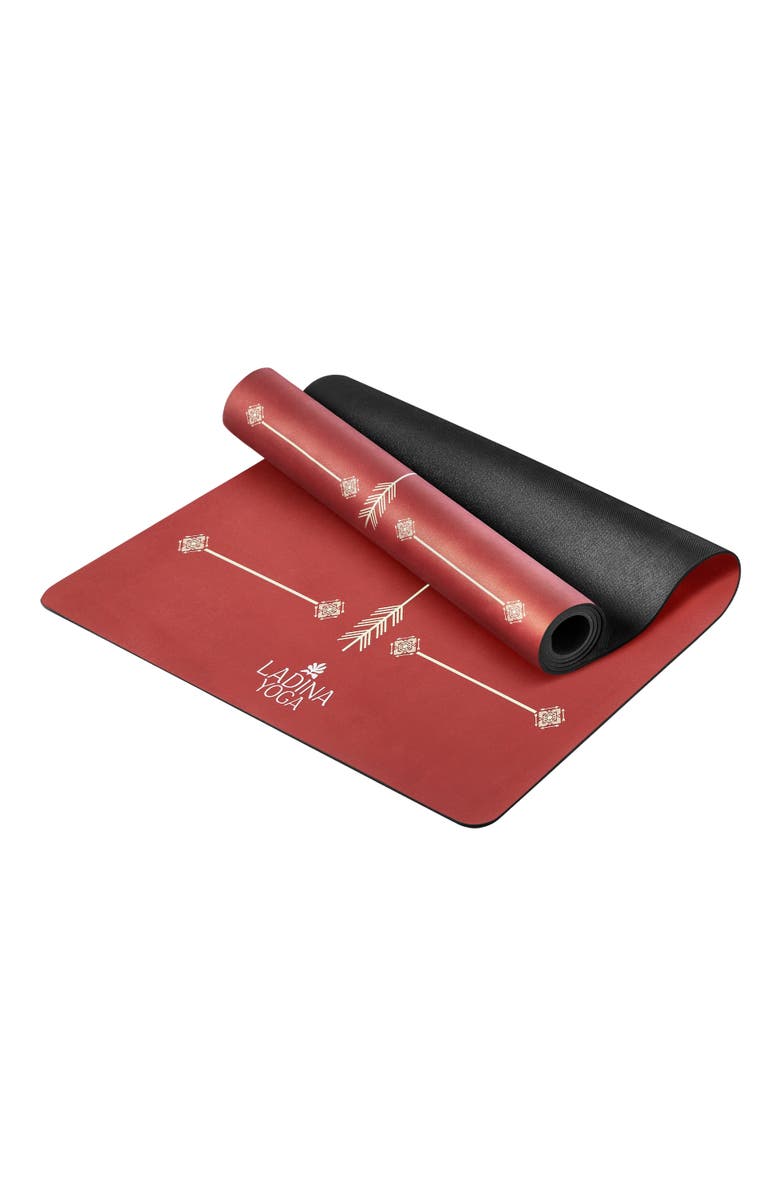 Zanatany Concepts Sustainable Yoga Mat, Alternate, color, Red