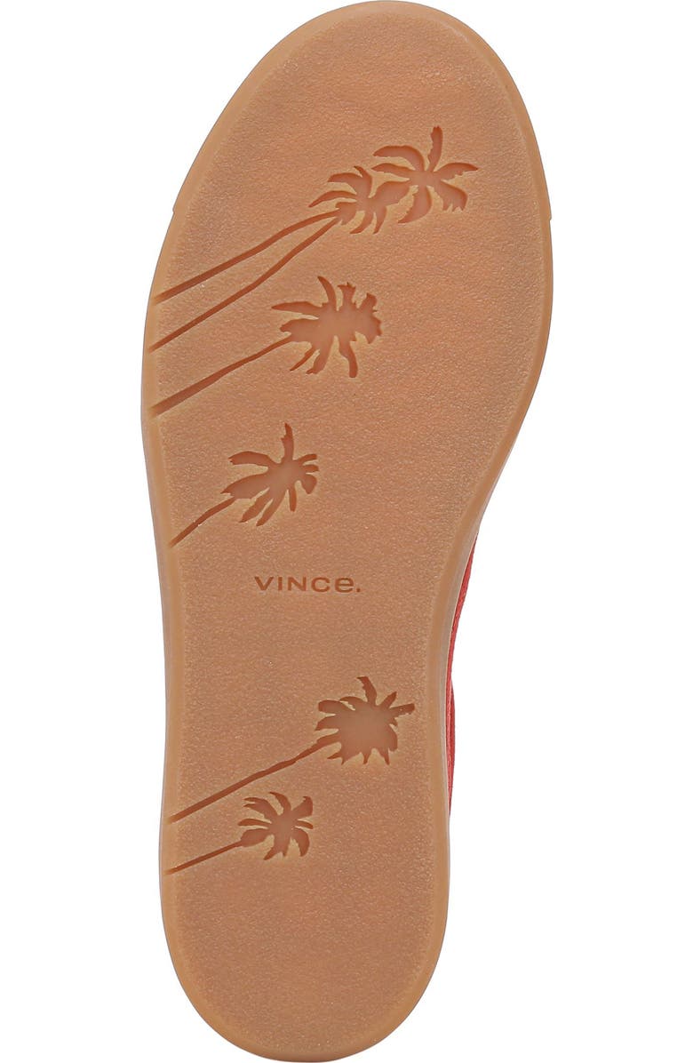 Vince Palm Sneaker, Alternate, color, Poppy Red