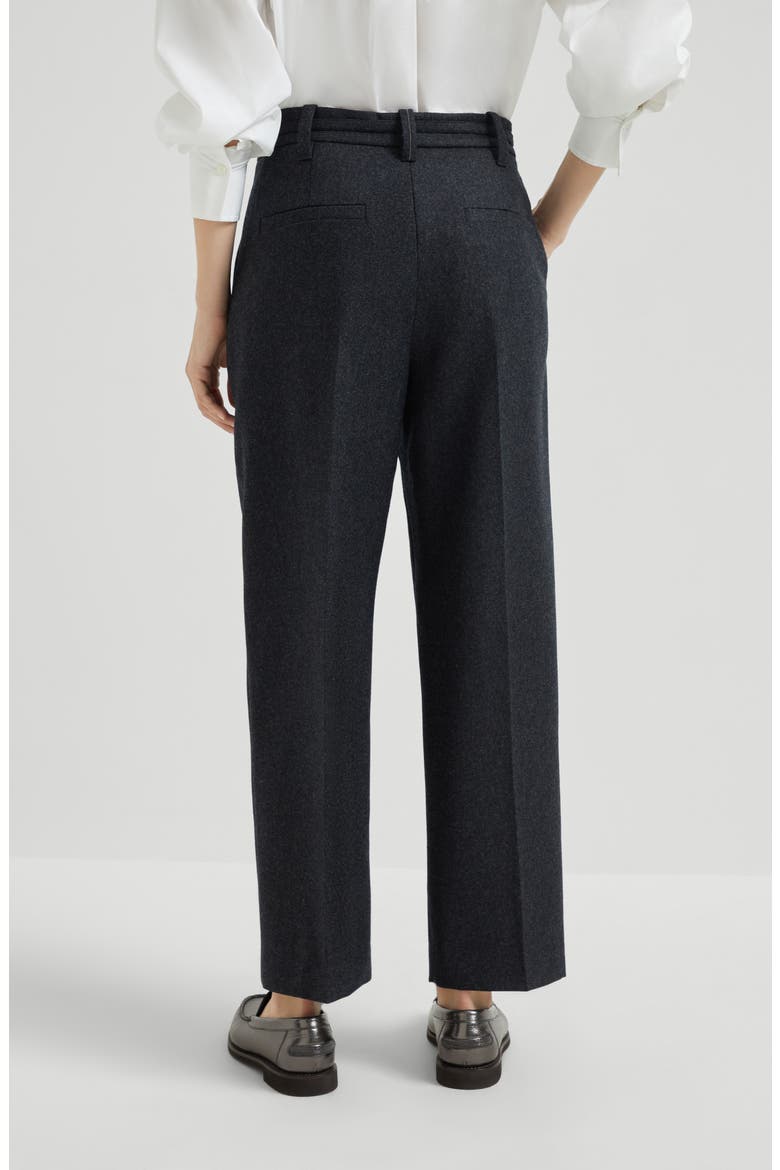 Straight Crop trousers, Alternate, color, Lignite Grey