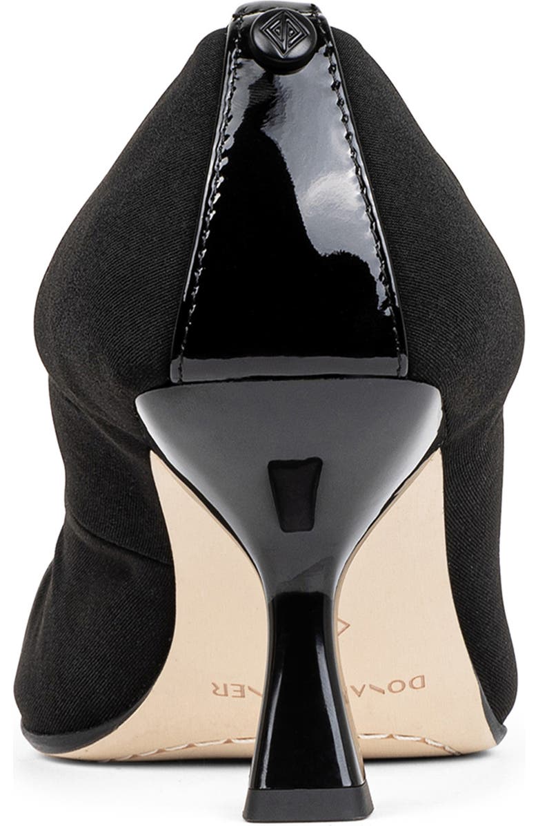 Donald Pliner Square Toe Pump, Alternate, color, Black