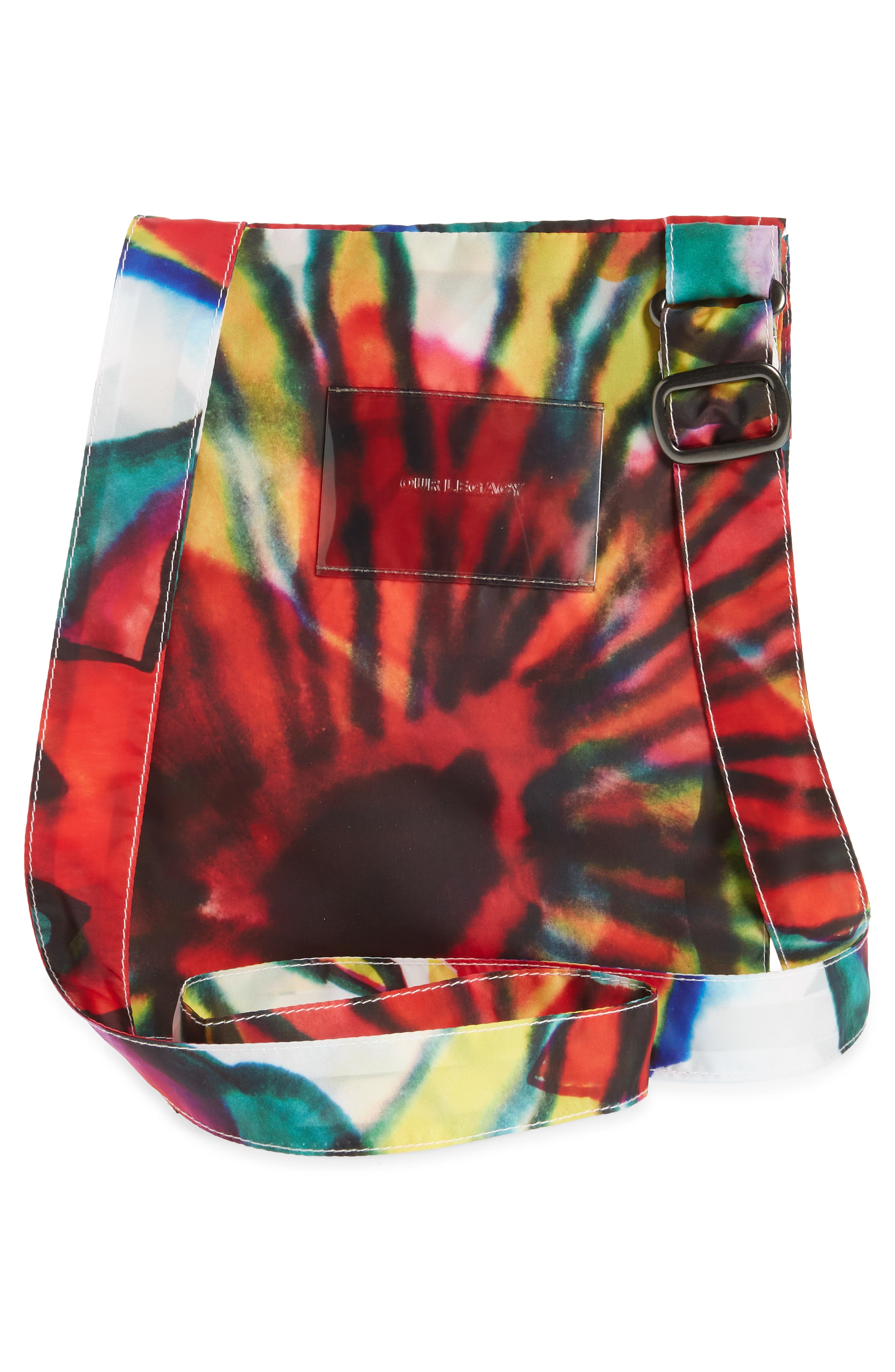 OUR LEGACY Army Melting Flowers Nylon Pocket Bag, Alternate, color, 