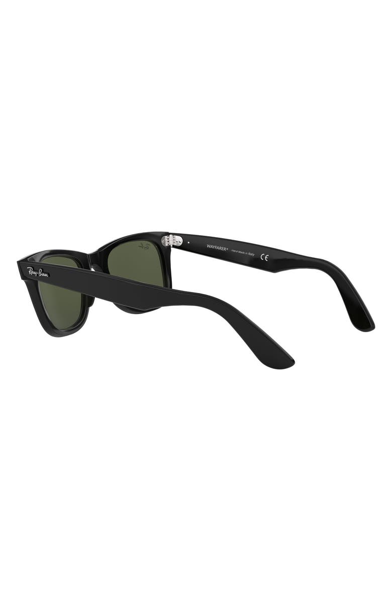 Ray-Ban 54mm Wayfarer Sunglasses, Alternate, color, Black