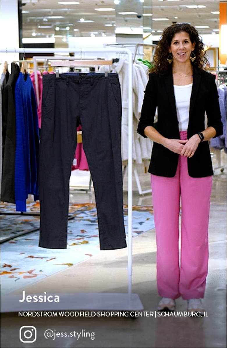 Straight Fit Stretch Cotton Chinos, sales video thumbnail