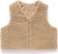 Purebaby Shearling Reversible Vest