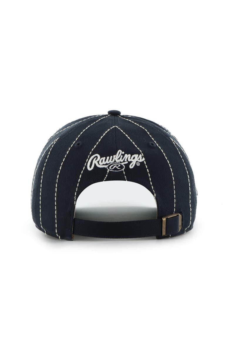 '47 Men's '47 x Rawlings Navy New York Yankees Pinstripe Hitch Adjustable Hat, Alternate, color, Navy