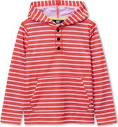 Lands' End Boys Henley Pullover Hoodie
