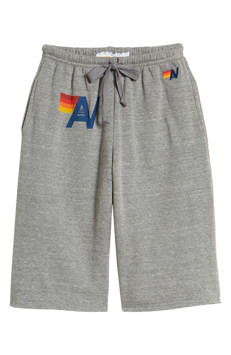 Aviator Nation Cotton Blend Sweat Shorts, Alternate, color, 