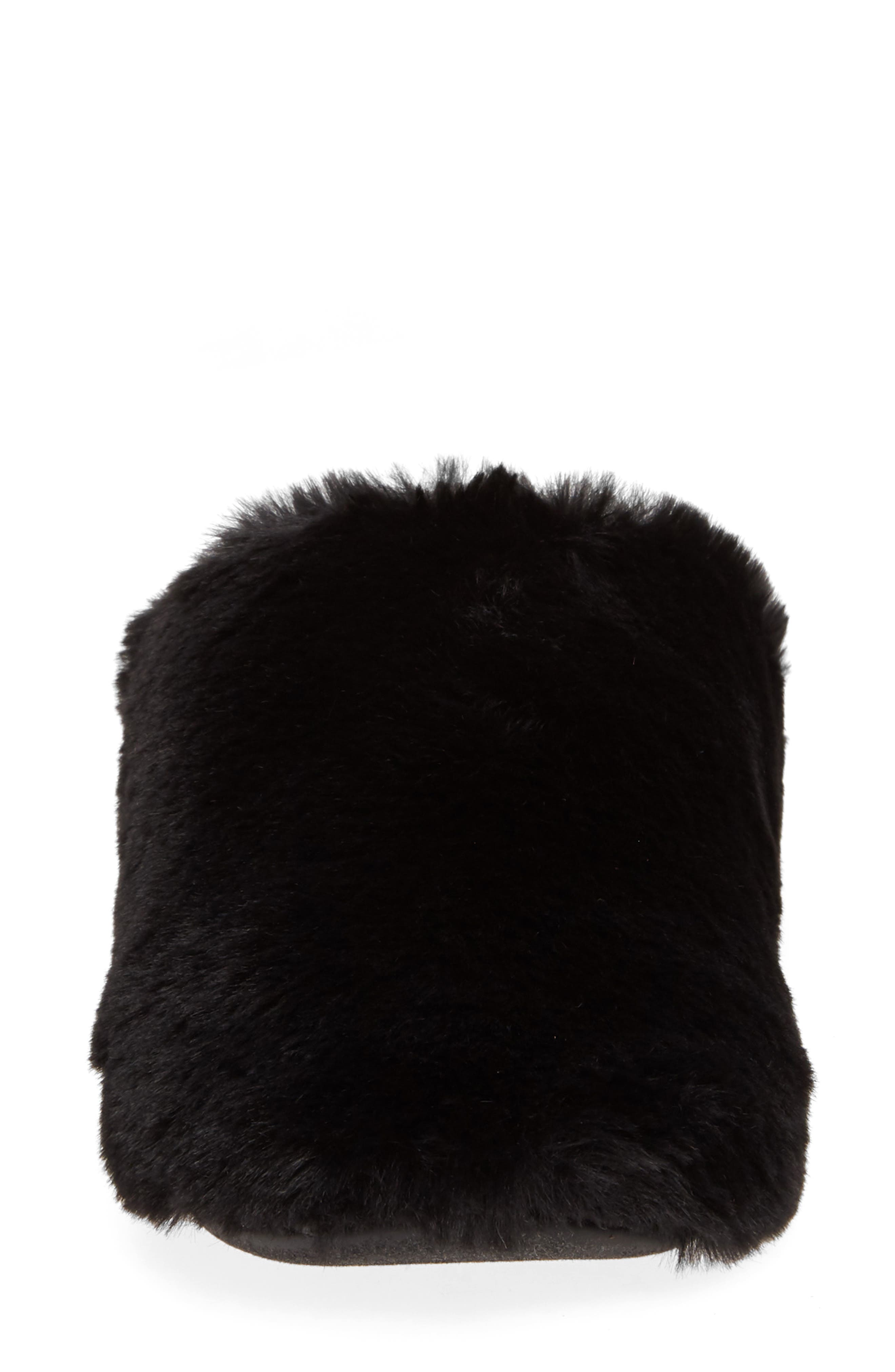 FitFlop Faux Fur Slipper, Alternate, color, 