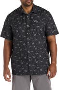 Columbia Big & Tall PFG Super Slack Tide Fish Hunt Sport Shirt