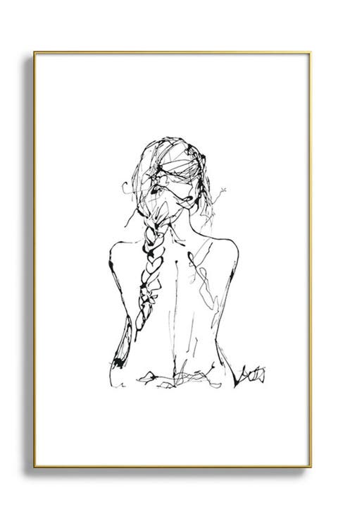 The Chloe Framed Art Print