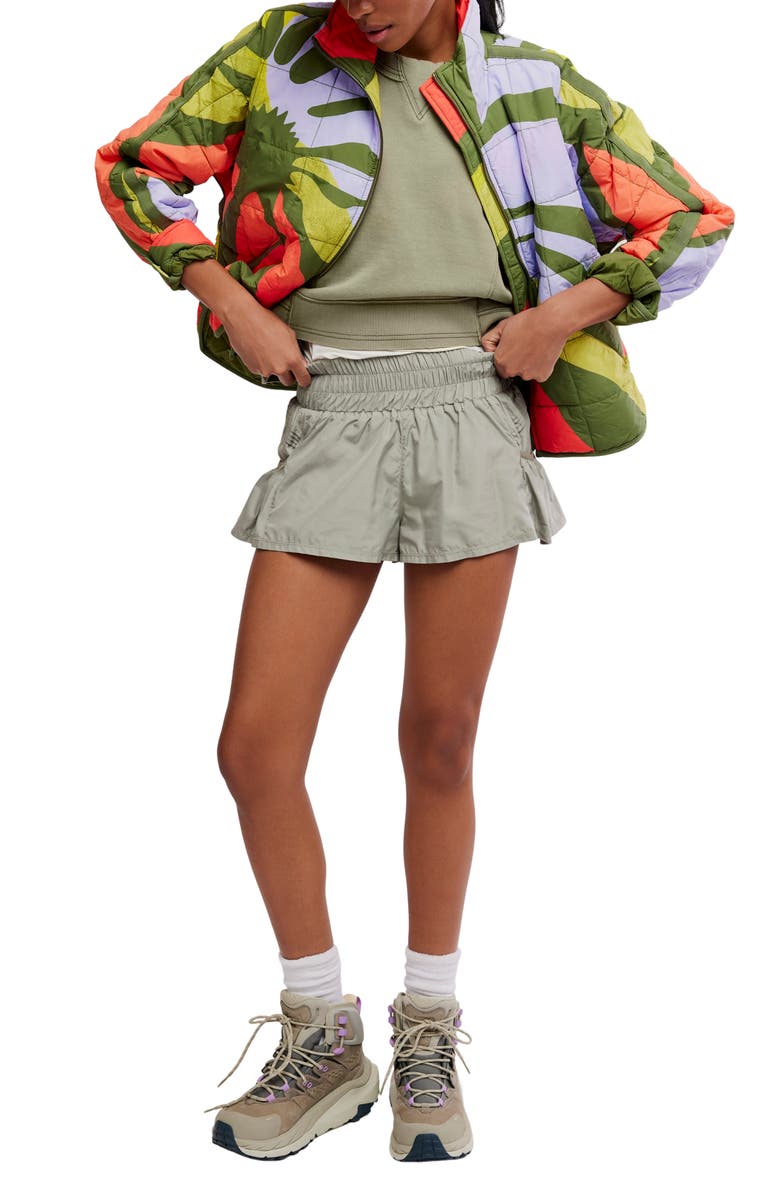 Free People Pippa Placement Print Quilted Jacket, Alternate, color, Retro Sun Martini