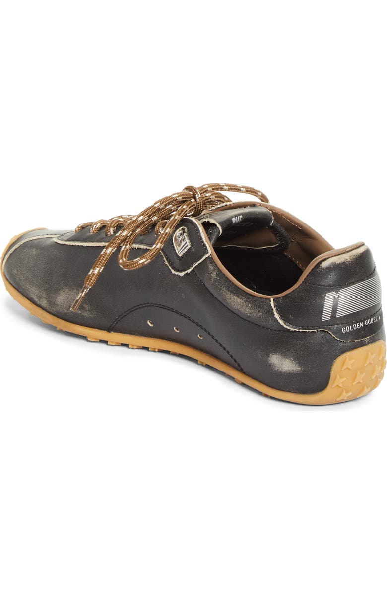 Golden Goose Marathon Speed Sneaker, Alternate, color, Black/ Silver