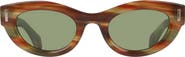 FERRAGAMO 49mm Small Cat Eye Sunglasses