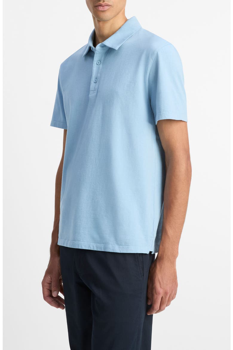 Regular Fit Garment Dyed Cotton Polo, Alternate, color, WASHED CALIFORNIA RA