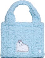 mimish Kids' Faux Shearling Tote