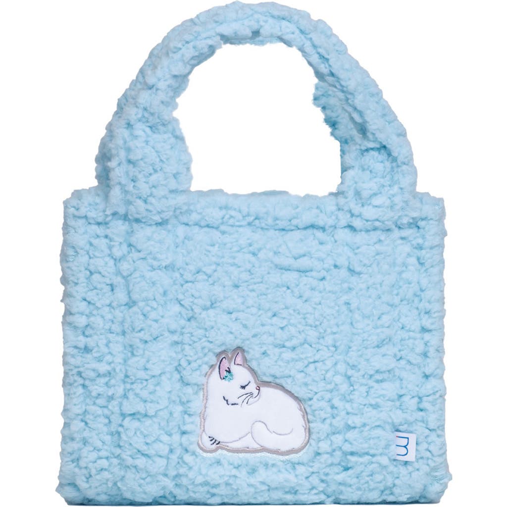 Mimish Kids' Faux Shearling Tote