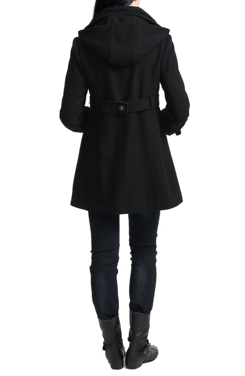 Kimi and Kai Olivia Wool Blend Maternity Coat, Alternate, color,