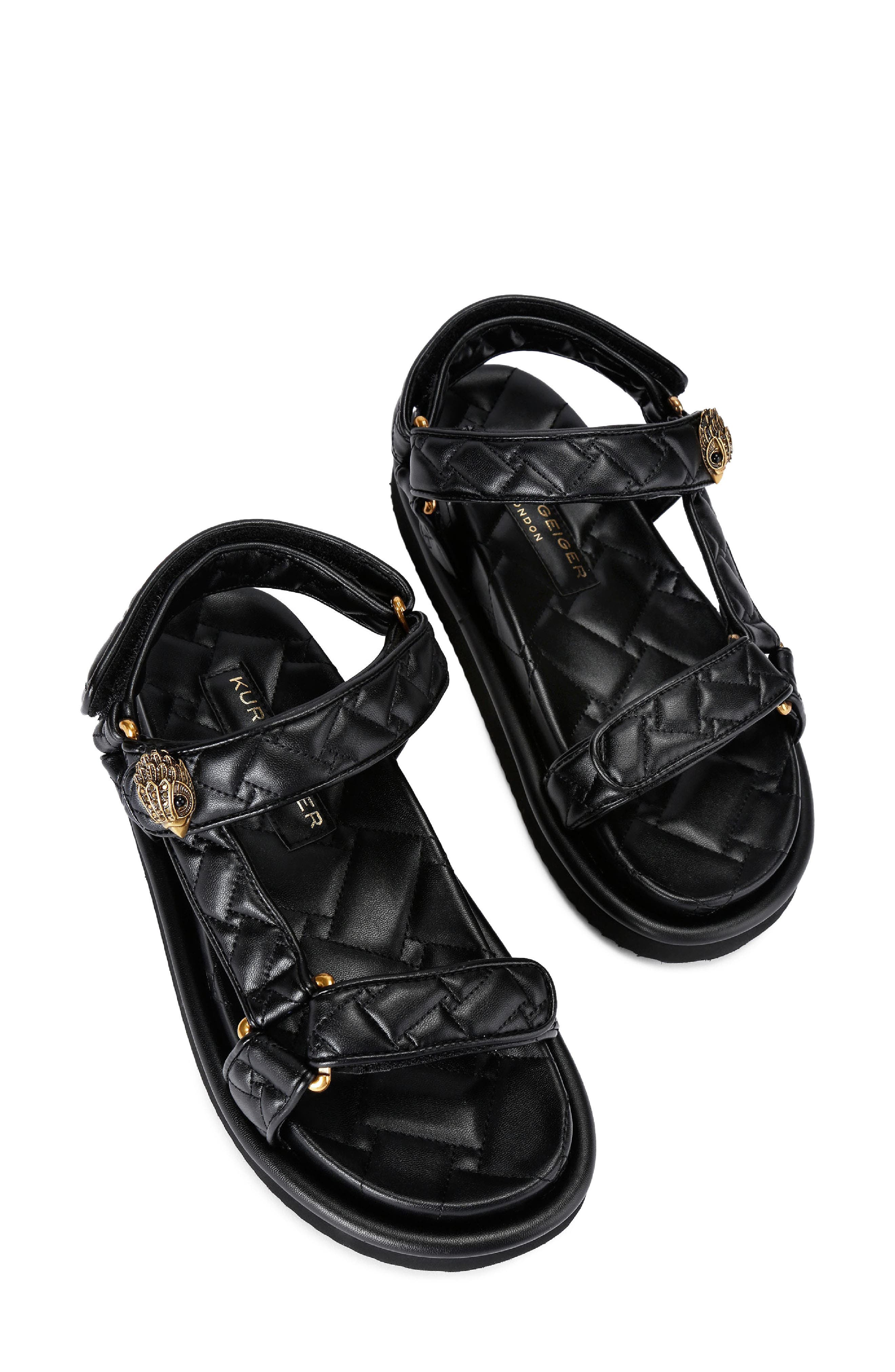 Kurt Geiger London Orson Slingback Sandal, Alternate, color, Black