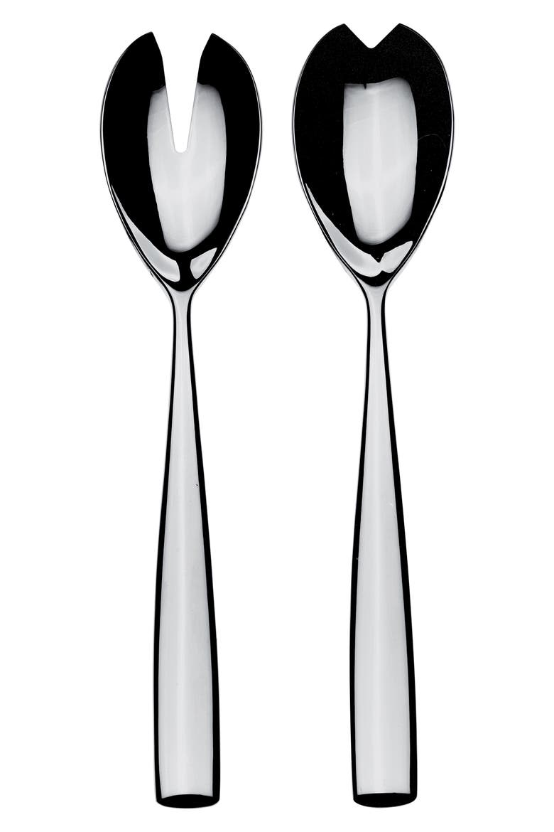 Salad Servers, Main, color, STAINLESS SHINY