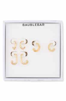 Golden Hour Set of 3 Assorted Hoop Earrings