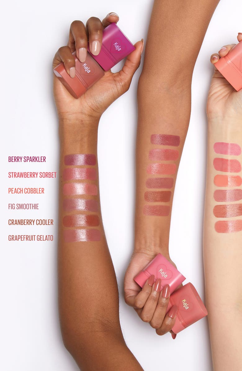 Kaja Dewy Bar Blush & Lip Balm, Alternate, color, Strawberry Sorbet
