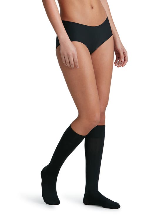 3-Pack Microfiber Knee High Socks