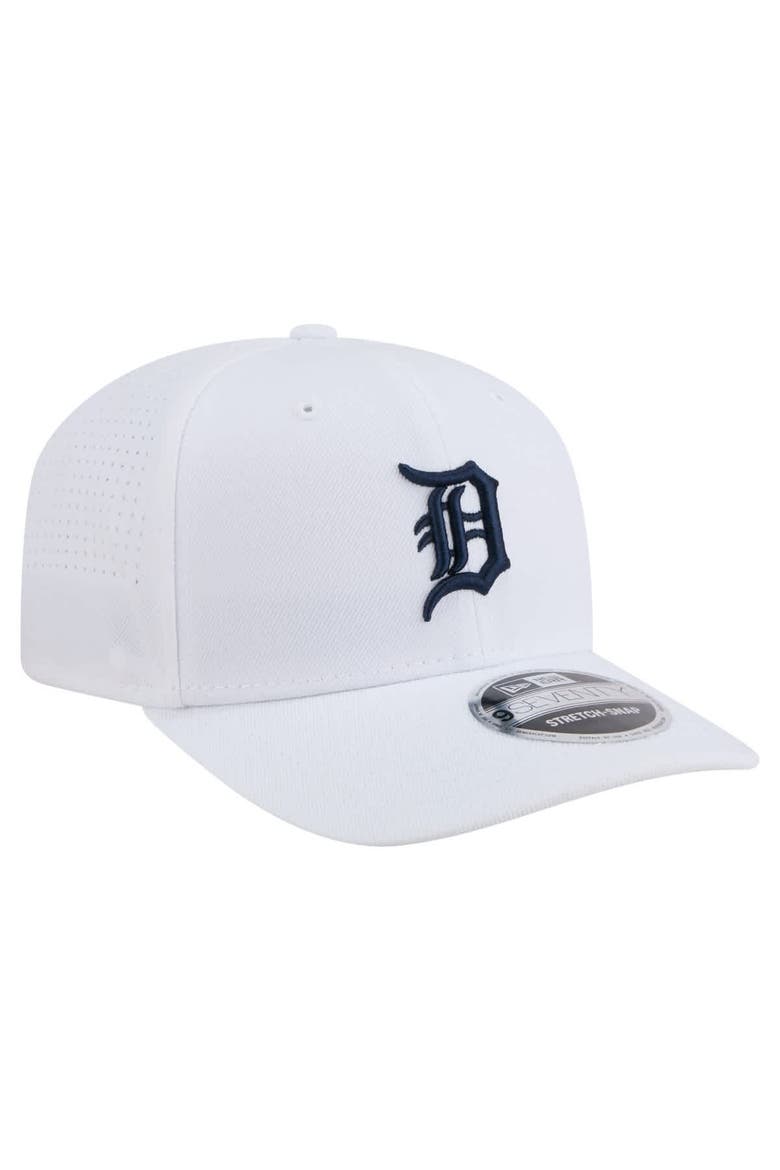 Men's New Era White Detroit Tigers COOLERA 9SEVENTY Adjustable Hat, Alternate, color, White