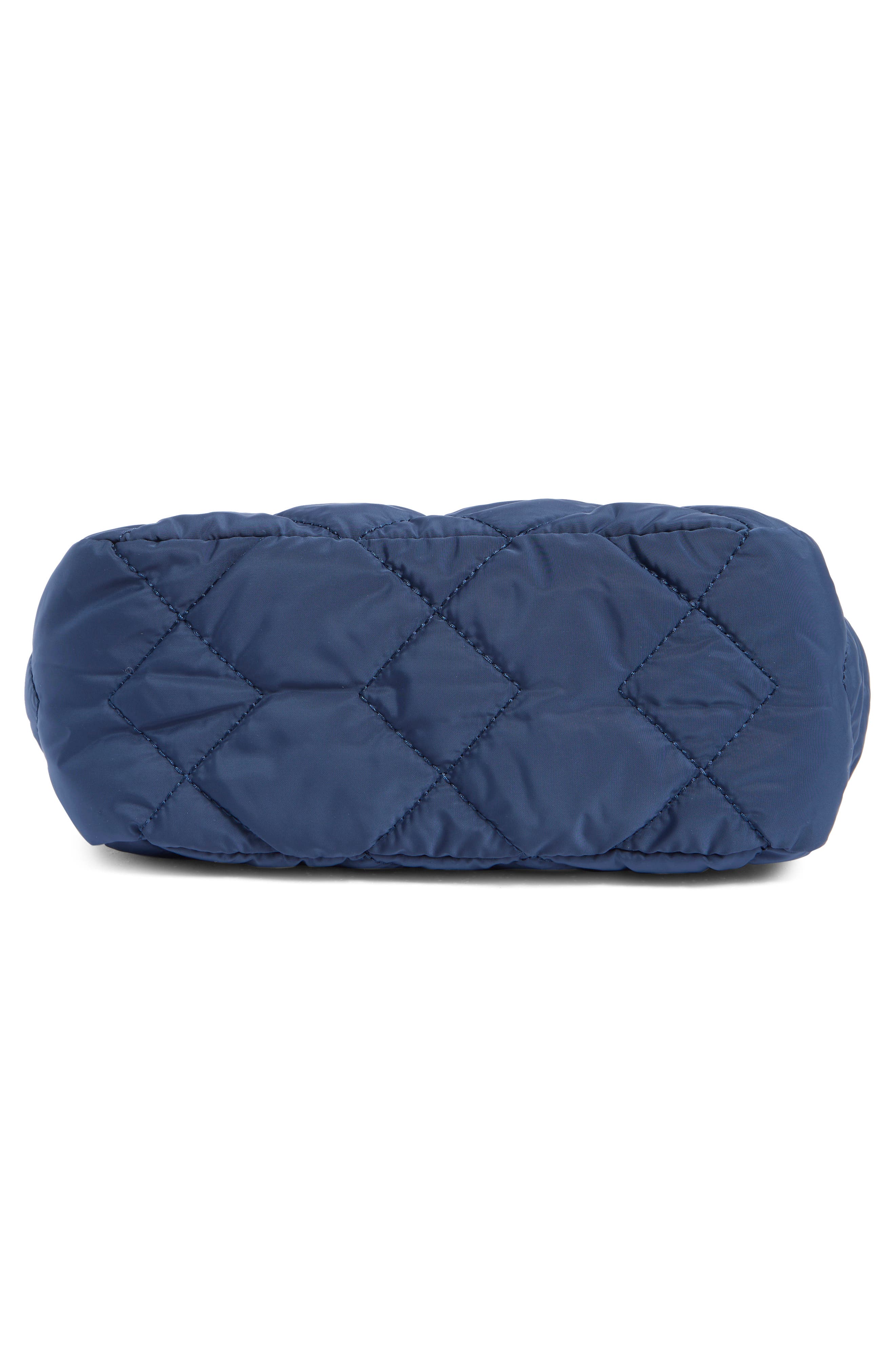 Quilted Nylon Crossbody Bag