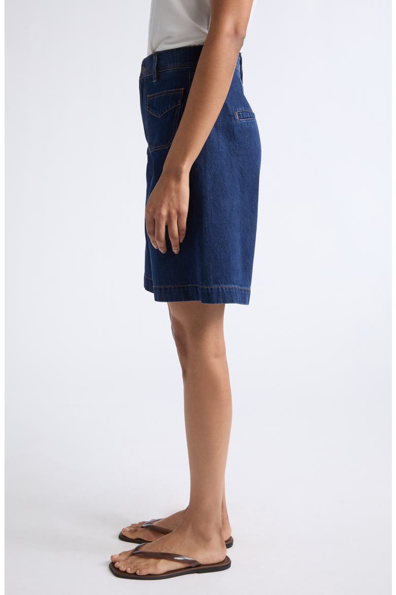 Carter Patch Pocket Denim Shorts, Alternate, color, INDIGO RINSE