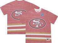 Mitchell & Ness Men's Mitchell & Ness Scarlet San Francisco 49ers Jumbotron 3.0 T-Shirt