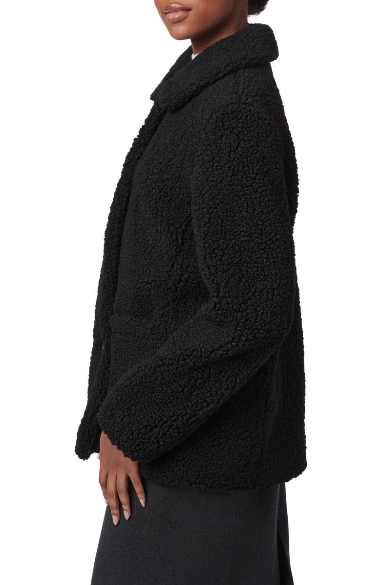 Bernardo Cozy Faux Shearling Barn Jacket, Alternate, color, 