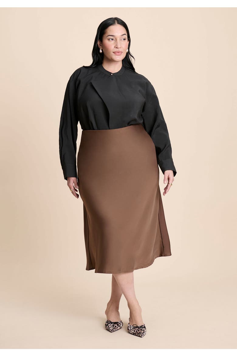Surplice Collared Top, Alternate, color, BLACK ONYX