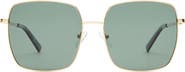Le Specs The Cherished 58mm Polarized Square Sunglasses