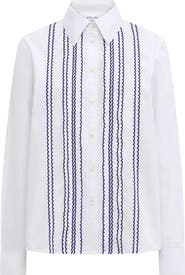 Callas Milano ARLETTY Embroidered shirt