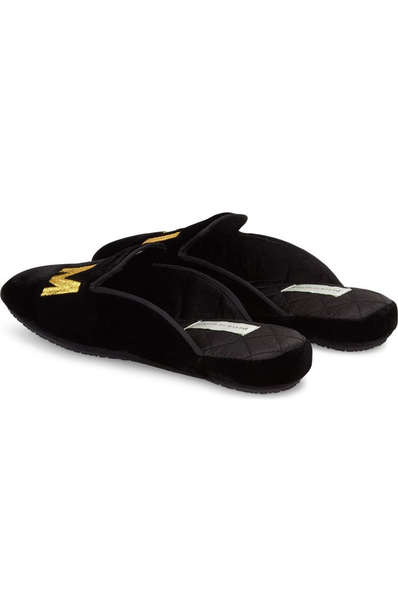 patricia green 'Glam' Scuff Slipper, Alternate, color,