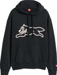 ICECREAM Park Stud Logo Cotton French Terry Hoodie