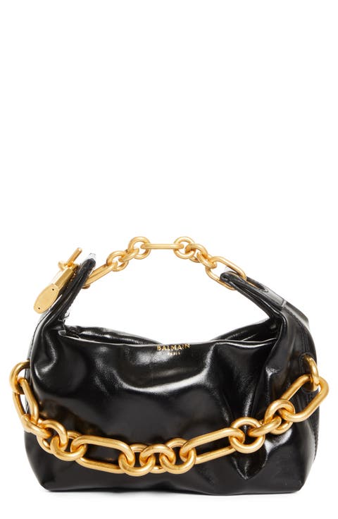 Mini Sync Leather Top Handle Bag