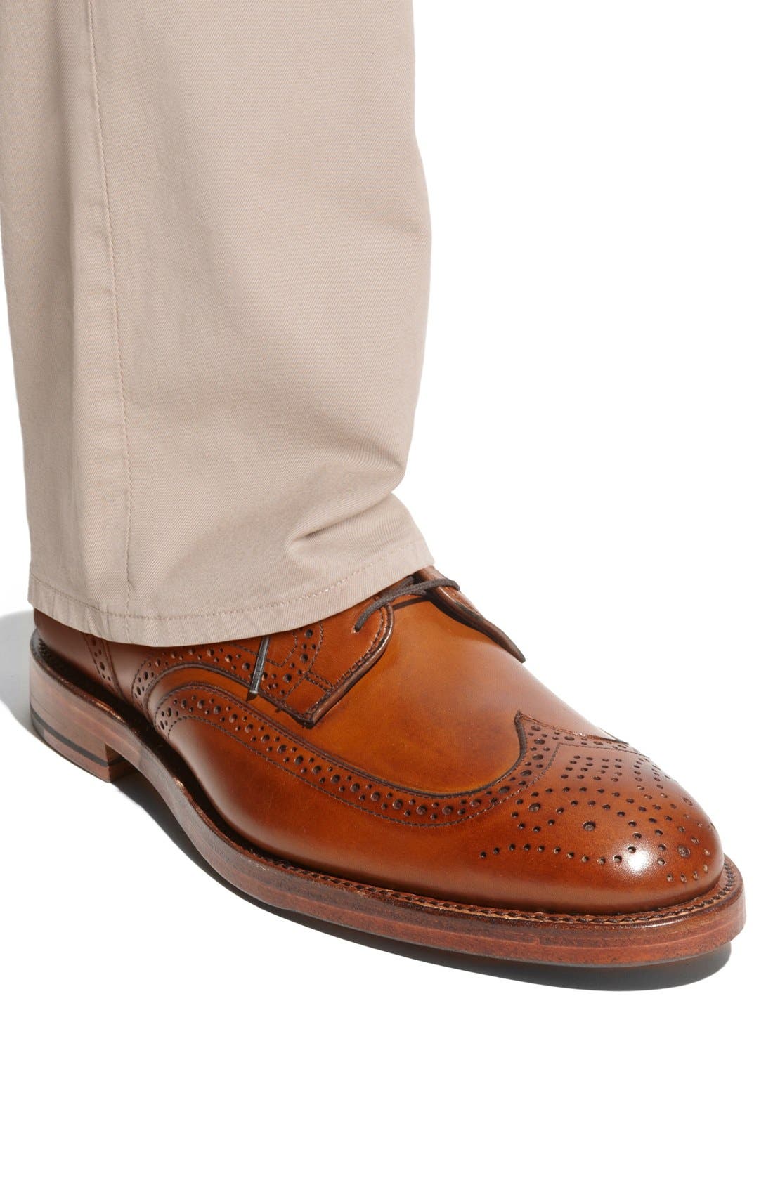 'Players' Wingtip, Alternate, color, WALNUT