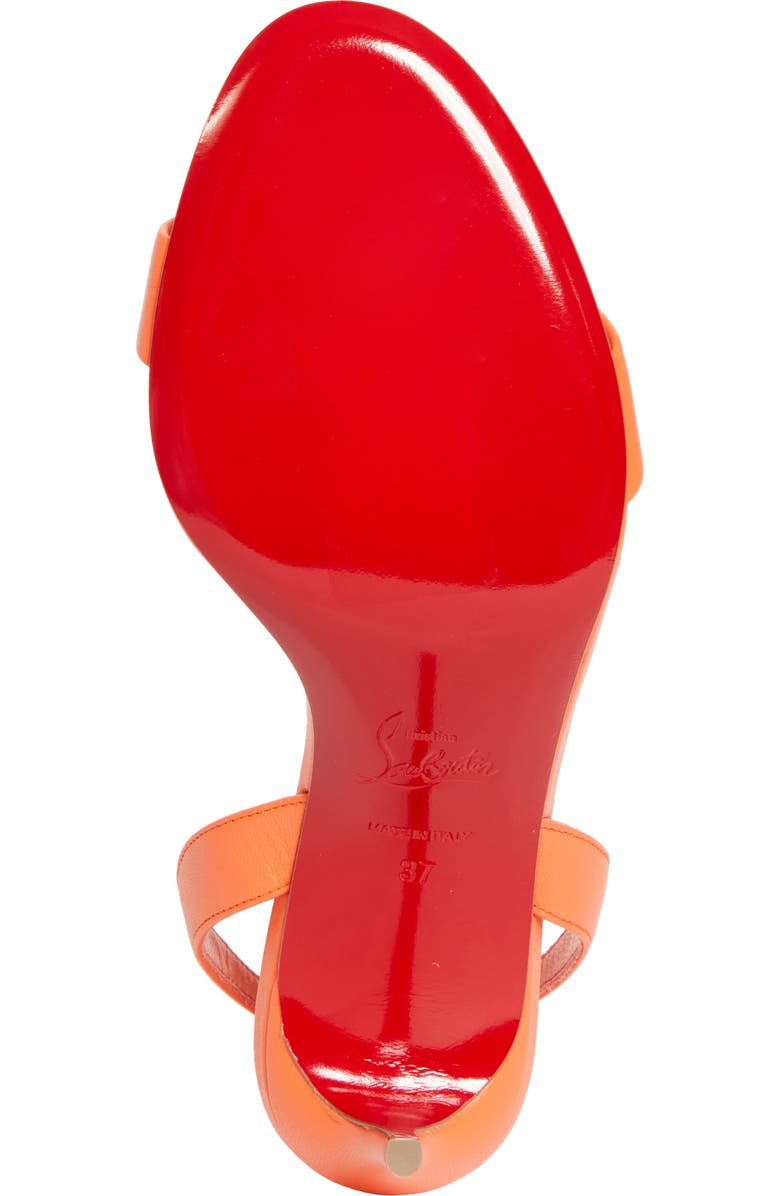 Christian Louboutin Marilyn Slingback Sandal, Alternate, color, Caruzo/ Caruzo
