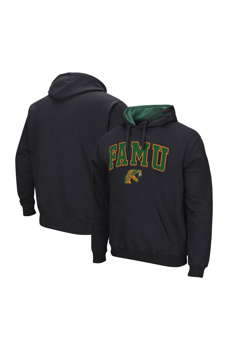 COLOSSEUM Men's Colosseum Black Florida A&M Rattlers Isle Pullover Hoodie, Main, color, Black