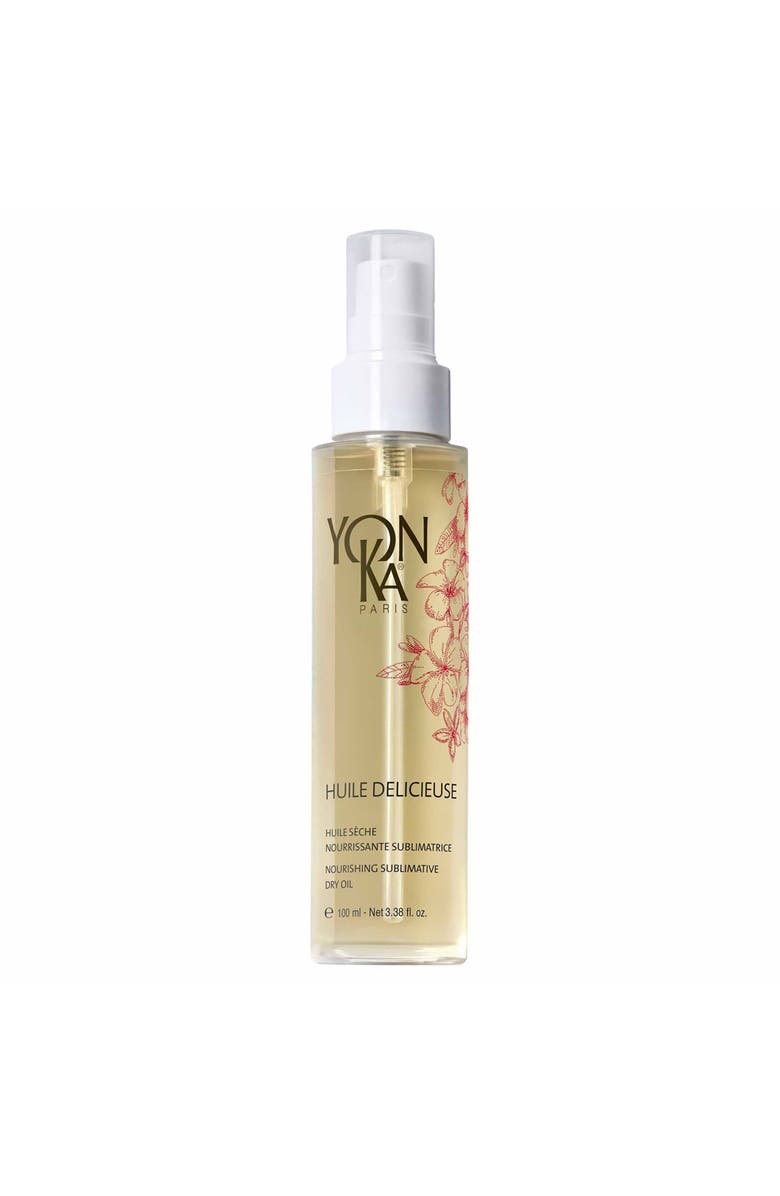 Yon-Ka Paris Huile Delicieuse Nourishing, Smoothing Dry Oil 3.38oz Jasmine, Main, color, Jasmine
