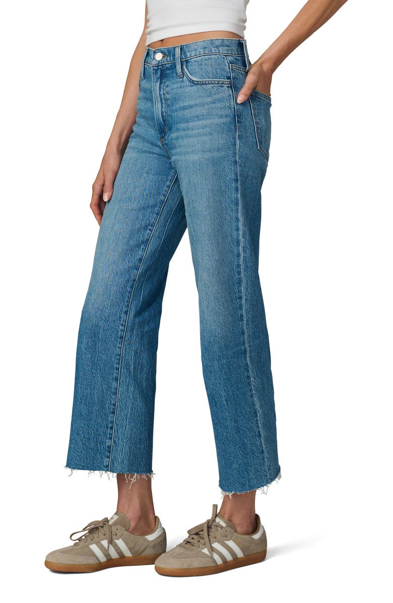 Joe's Jeans The Blake Raw Hem High Waist Crop Wide Leg Jeans, Alternate, color, Graceful
