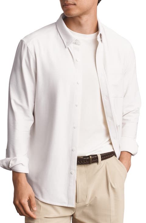 WFH Knit Button-Up Shirt
