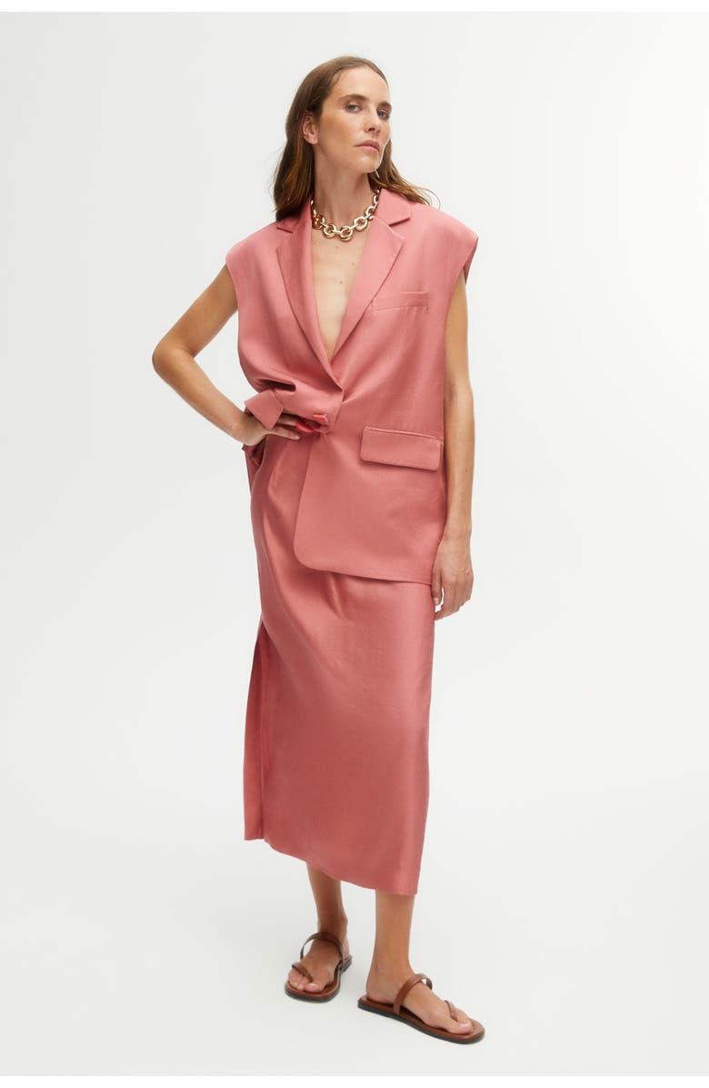 Nocturne Lapel Collar Vest, Alternate, color,