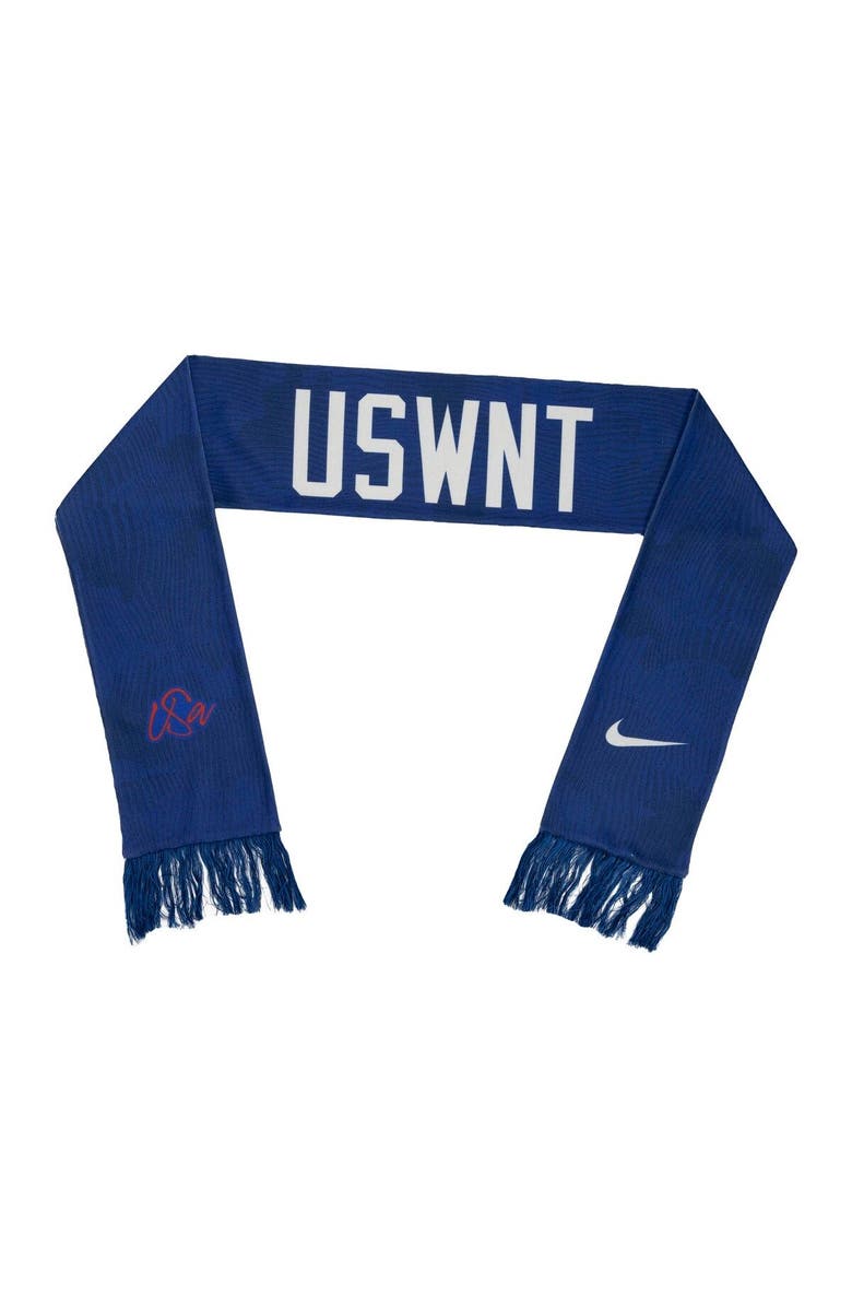 Nike USWNT Local Verbiage Scarf, Main, color, Royal