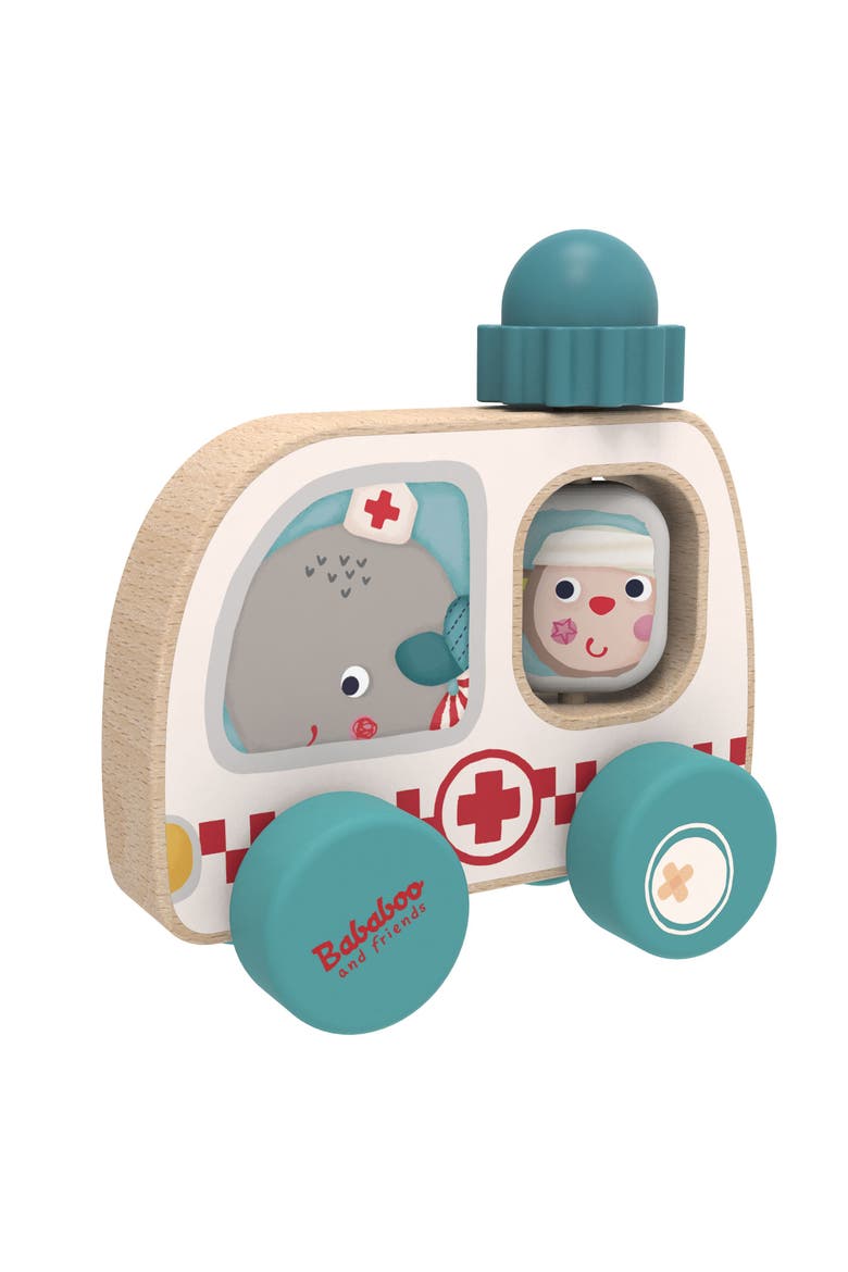 Wilma Whale Ambulance My First Car, Main, color, White